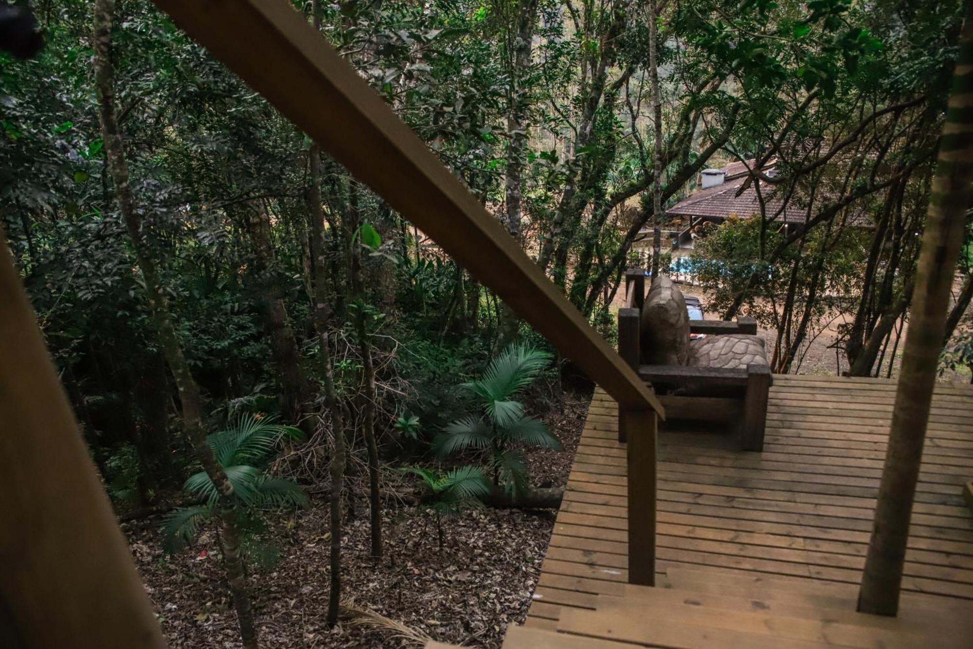 Chale Da Arvore, Vivenda Serra Velha, Chales De Montanha Timbe do Sul 外观 照片