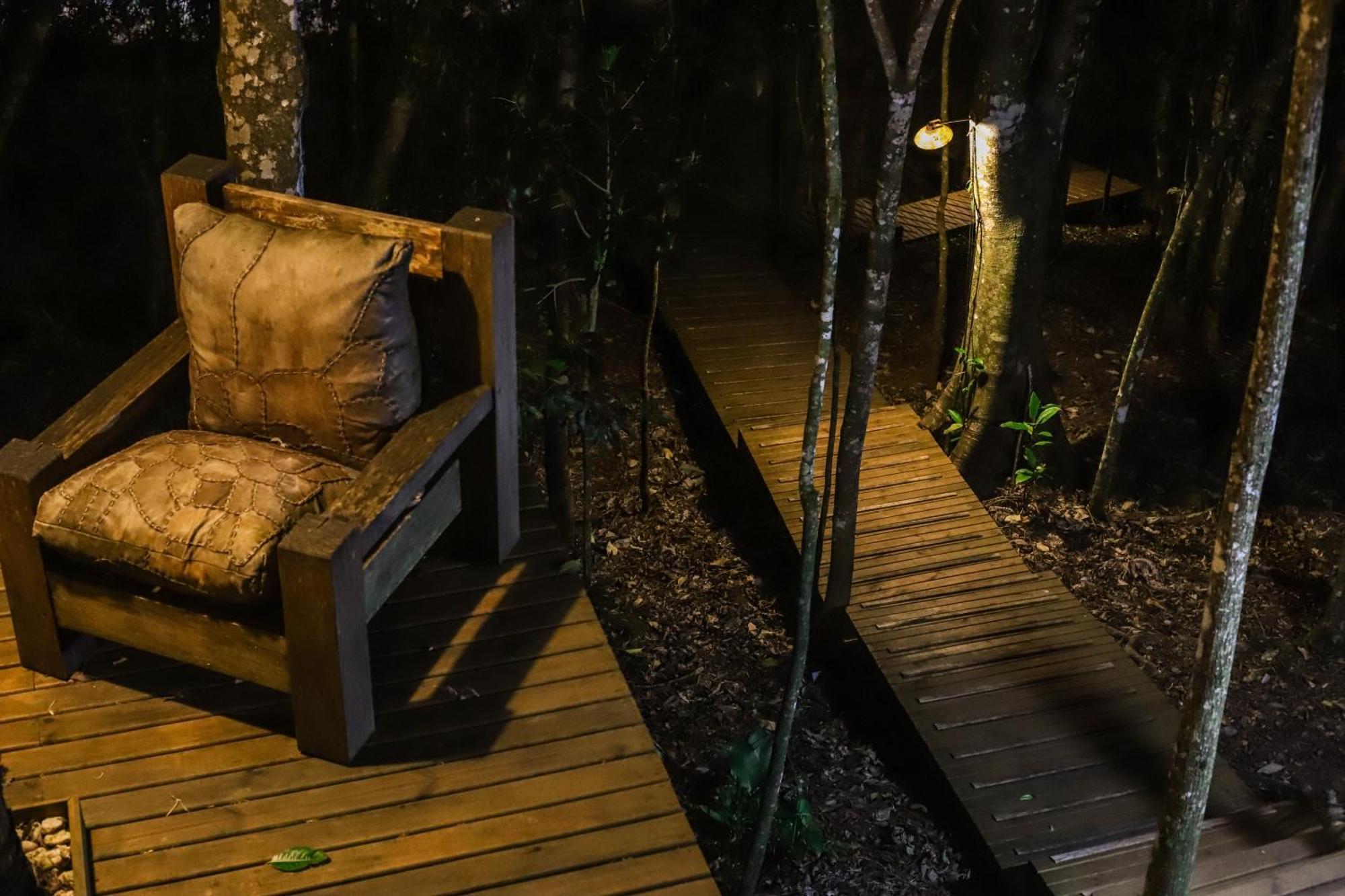 Chale Da Arvore, Vivenda Serra Velha, Chales De Montanha Timbe do Sul 外观 照片